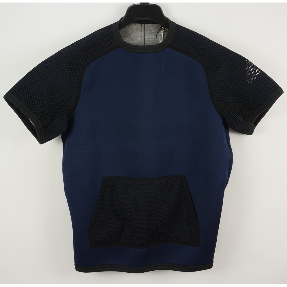New adidas x‎ Kolor Men's XS Short Sleeve Watersports Wetshirt Crew Sweatshirt